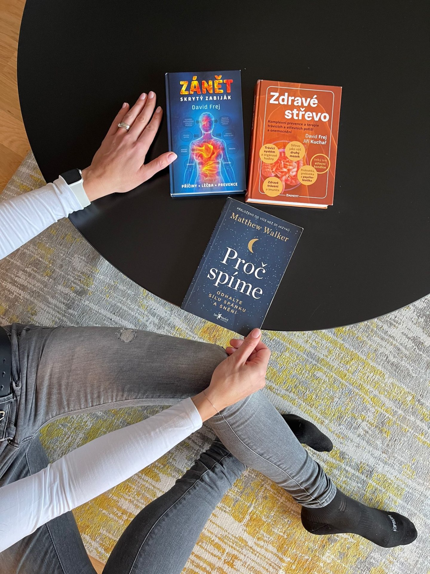 Knihy o zdraví — Zánět, Zdravé střevo, Proč spíme — odborné zázemí